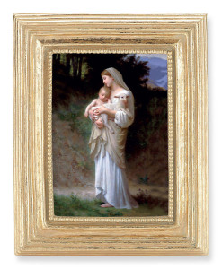 Divine Innocence by Bouguereau 2.5x3.5 Print Under Glass [HFA5284]