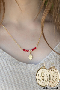 Double-Sided Confirmation and Communion Pendant [BC2218]