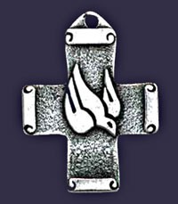 Dove Cross Pendant [TCG0321]