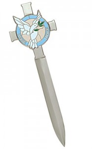Dove of Peace Letter Opener Silvertone [TCG0217]