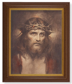 Ecce Homo by Chambers 8x10 Textured Artboard Dark Walnut Frame [HFA5466]
