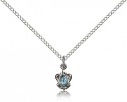 Petite Fleur-de-lis Miraculous Medal [CM2151]