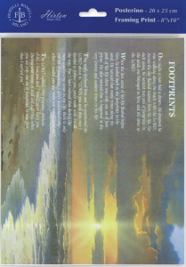 FootPrints - Sold in 3 Per Packs Poem (landscape) Print - Sold in 3 Per Pack [HFA4798]