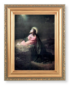 Gethsemane by Hoffman 4x5.5 Print Under Glass [HFA5308]