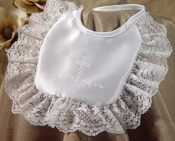 Girls Matte Satin Screened Cross Bib [BIBLT021]