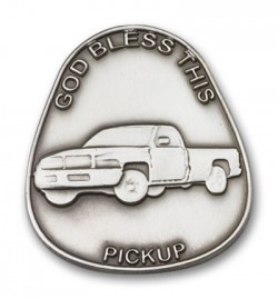 God Bless This Pickup Visor Clip [AUBVC051]