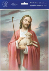 Good Shepherd Print - Sold in 3 per pack [HFA1114]