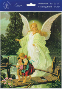 Guardian Angel Crossing Bridge Print - Sold in 3 Per Pack [HFA4823]