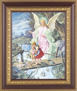 Guardian Angel 8x10 Framed Print Under Glass [HFP350]