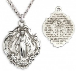 Hail Mary Miraculous Pendant [HM0855]