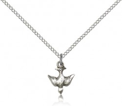 Small Descending Dove Holy Spirit Medal [CM2148]