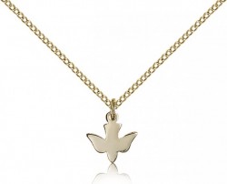 Girl's Petite Holy Spirit Medal [CM2155]