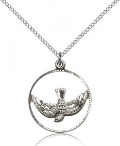 Women's Open Circle Holy Spirit Medal [BM0369]