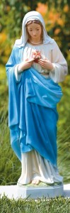 Immaculate Heart of Mary Statue 26 Inches [MSA0010]