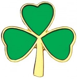 Irish Clover Lapel Pin - 1“ [TSG1013]