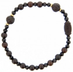 Jujube Rose Wood Rosary Bracelet - 6mm [RB3929]