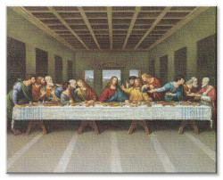 Last Supper 8x10 Stretched Canvas Print [HFA4757]