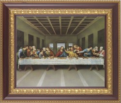 Last Supper 8x10 Framed Print Under Glass [HFP370]