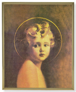 Light of the World 8x10 Gold Trim Plaque [HFA0224]