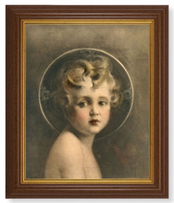 Light of the World by Chambers 8x10 Textured Artboard Dark Walnut Frame [HFA5450]