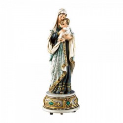 Madonna and Child Musical Figurine 8.5 Inch [CBST088]