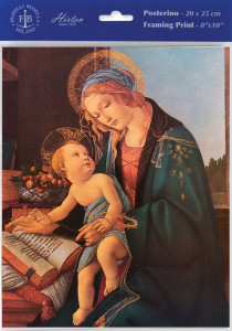 Madonna &amp; Child Print - Sold in 3 per pack [HFA1160]