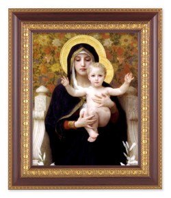 Madonna of the Roses 8x10 Framed Print Under Glass [HFP230]