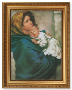 Madonna of the Street 12x16 Framed Print Artboard [HFA5116]
