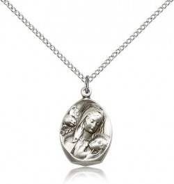 Madonna and Child Medal [BM0416]