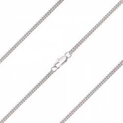 Medium Curb Chain w. Clasp Various Sizes Metals [BLCH0005]