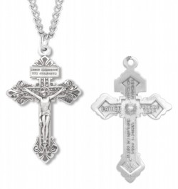 Men's Large Pardon Crucifix Pendant [HM0854]