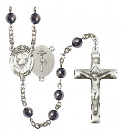 Men's Pope Emeritace  Benedict XVI Silver Plated Rosary [RBENM8235]