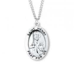 Men's St. Henry Oval Medal [HMM3108]
