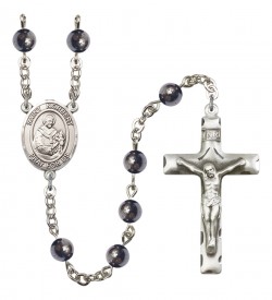 Men's St. Norbert of Xanten Silver Plated Rosary [RBENM8447]