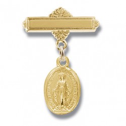 Miraculous Baby Pin - Gold Plated [PN0058]