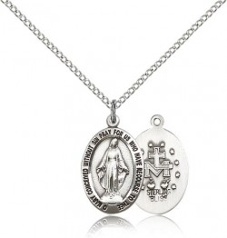 Petite Oval Miraculous Medal [BM0469]