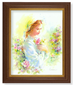 Mystical Rose 8x10 Textured Artboard Dark Walnut Frame [HFA5593]