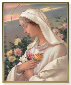 Mystical Rose Gold Frame 8x10 Plaque [HFA4918]