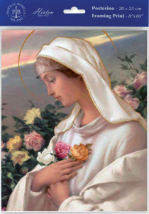 Mystical Rose Madonna Print - Sold in 3 per pack [HFA1141]