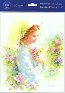 Mystical Rose by Blanc  Print - Sold in 3 Per Pack [HFA4865]