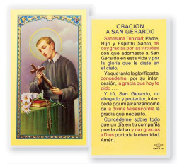 Oracion A San Gerardo Mayela Laminated Spanish Prayer Card [HPRS616]