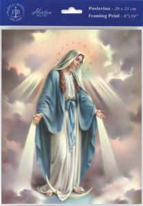 Our Lady of Grace Print - Sold in 3 per pack [HFA1128]