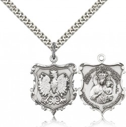 Our Lady of Czestochowa Poland Medal [BM0528]
