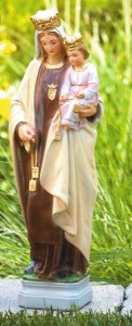 Our Lady of Mount Carmel Statue 18.5 Inches [MSA0029]