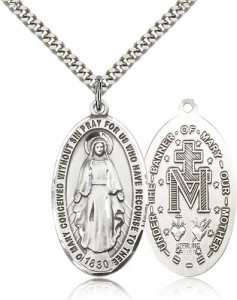 Men's Classic Oval Miraculous Medal [CM2204]