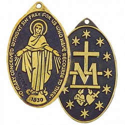Oval Miraculous Pendant [TCG0437]