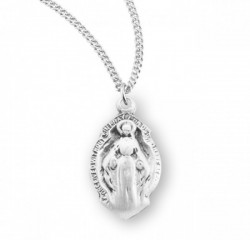 Petite Child's Miraculous Medal Necklace [HMM3232]