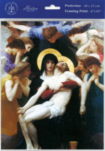 Pieta Print - Sold in 3 per pack [HFA1127]