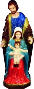 Plastic Holy Family Statue - 24 inch [SAP0012]