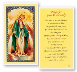 Prayer For Grace Laminated Prayer Card [HPR840]